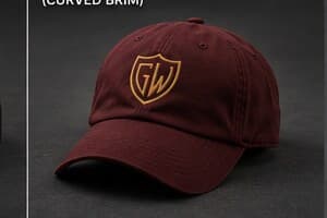 Shield Snapback — Gold Accent